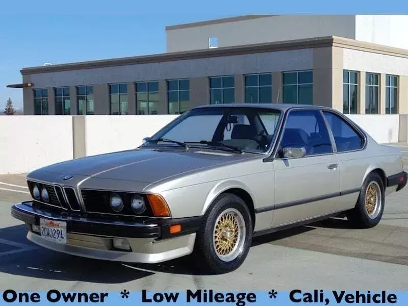 1986 BMW 6-Series Brown RWD Automatic CSI AUTOMATIC 1986 BMW 6-Series CSI AUTOMATIC