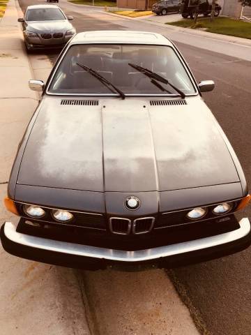 1986 BMW 635 CSI Coupe 1986 BMW 6-Series CSI