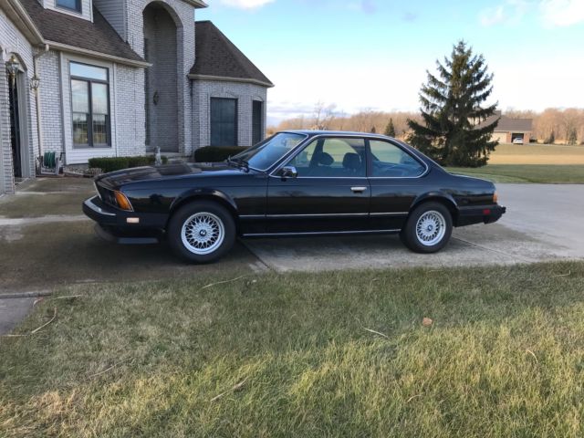 1986 BMW 635 CSI E24 1986 BMW 6-Series