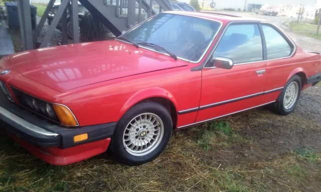 1986 BMW 635 CSI WITH ONLY 90,322 MILES !!! 1986 BMW 6-Series