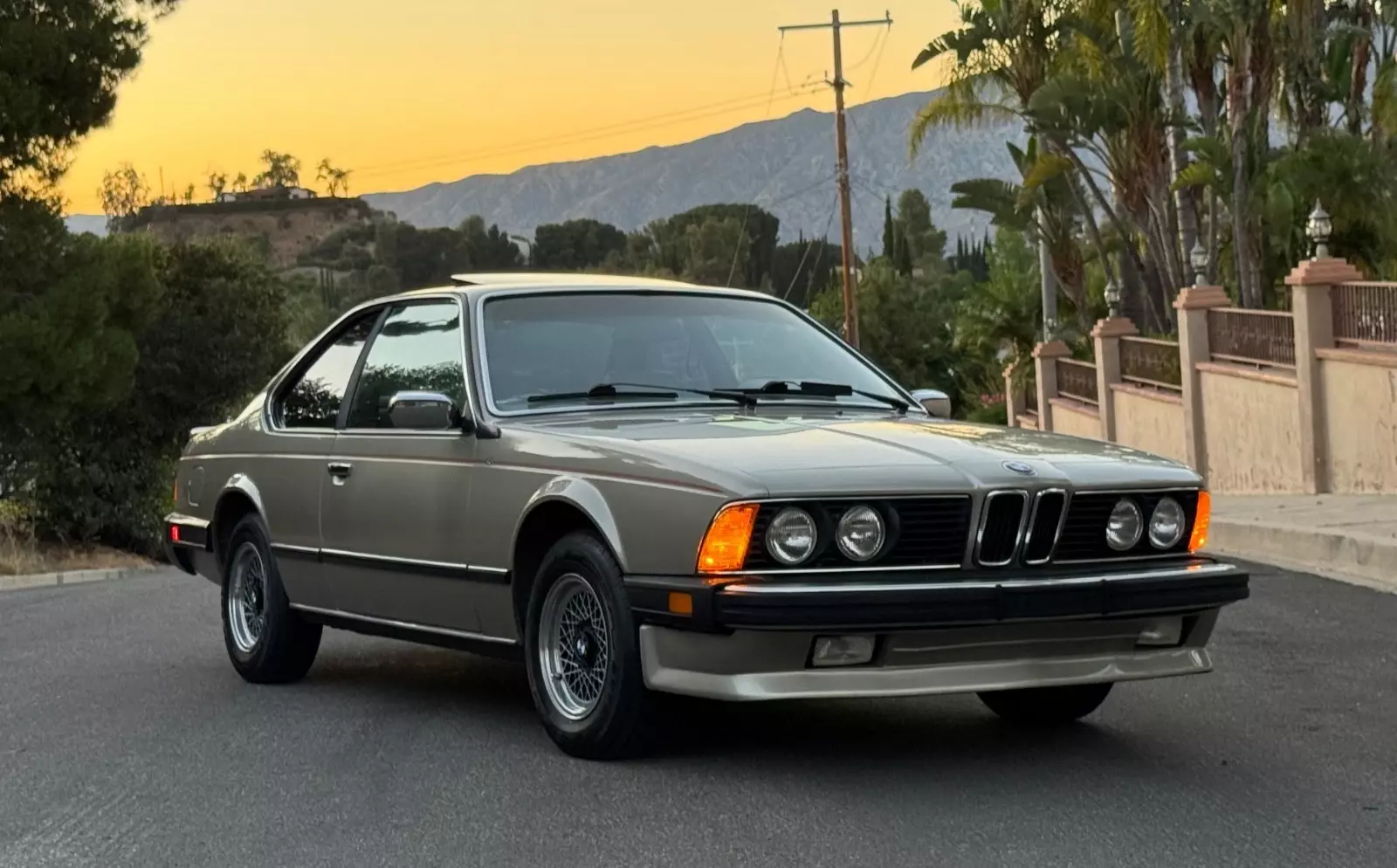 1986 BMW E24 635CSI CLASSIC BMW SHARK SURVIOR M PACKAGE WITH 84K ORIGINAL MILES! 1985 BMW 6-Series M package Trim