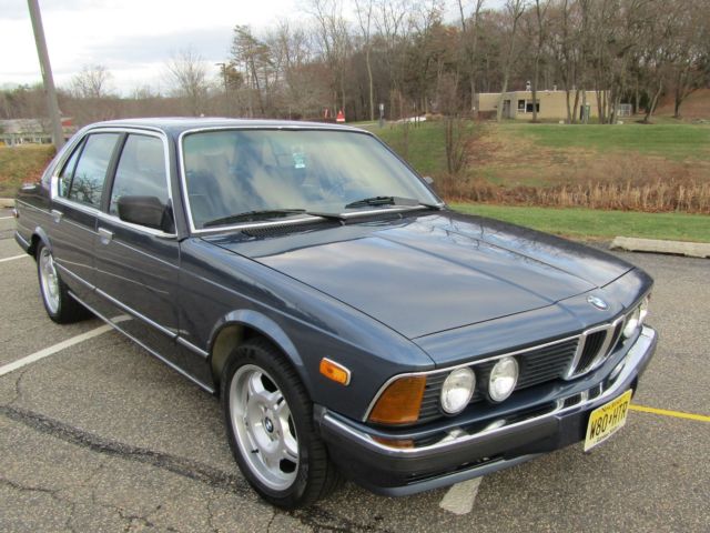 1986 BMW Euro Spec e23 745i Turbo 1986 BMW 7-Series