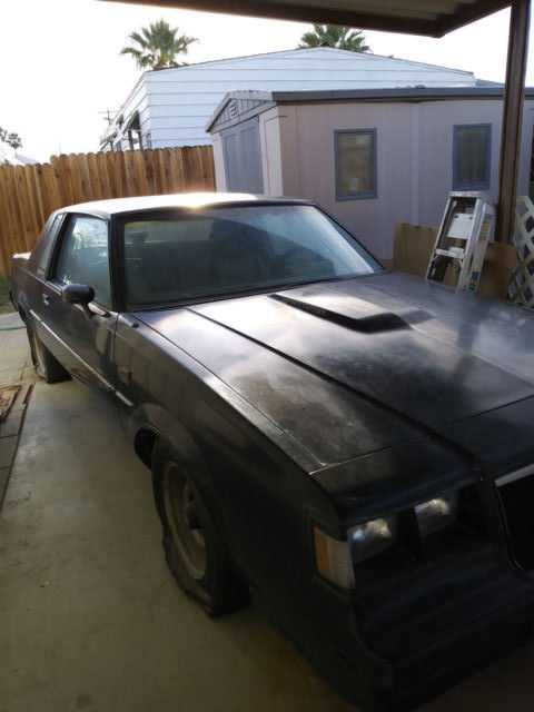 1986 Buick Grand National - Did run.Needs Work - Rare only 1,921 Produced T-type 1986 Buick Grand National