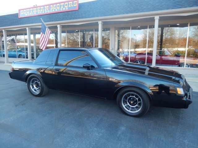 1986 Buick Grand National factory black 3.8 liter turbo charged 1986 Buick Grand National