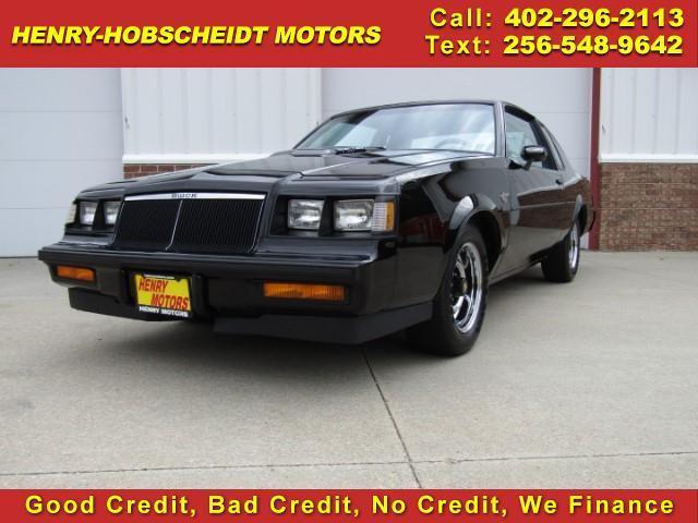 1986 Buick Grand National Intercooled 1986 Buick Grand National Intercooled