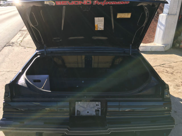 1986 Buick Grand National True Grand National