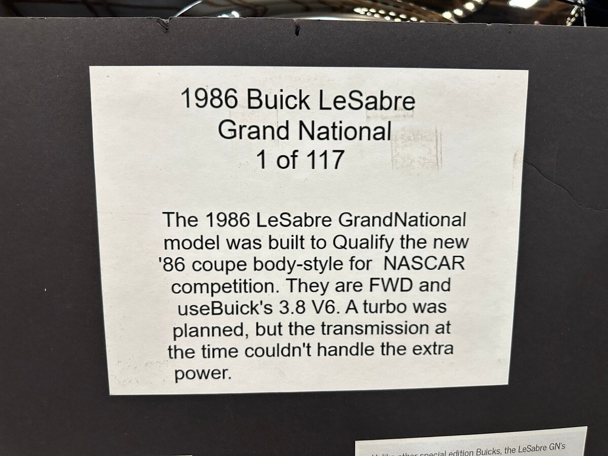 1986 Buick LeSabre *Factory 1 of 117 Grand National Option* Only 34,339 Miles - photo 8