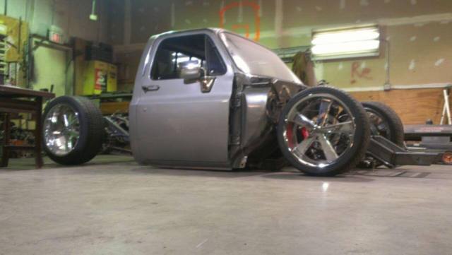 1986 c10 custom shortbed airride suspension LS engine Porterbuilt dropmember 1985 Chevrolet C-10