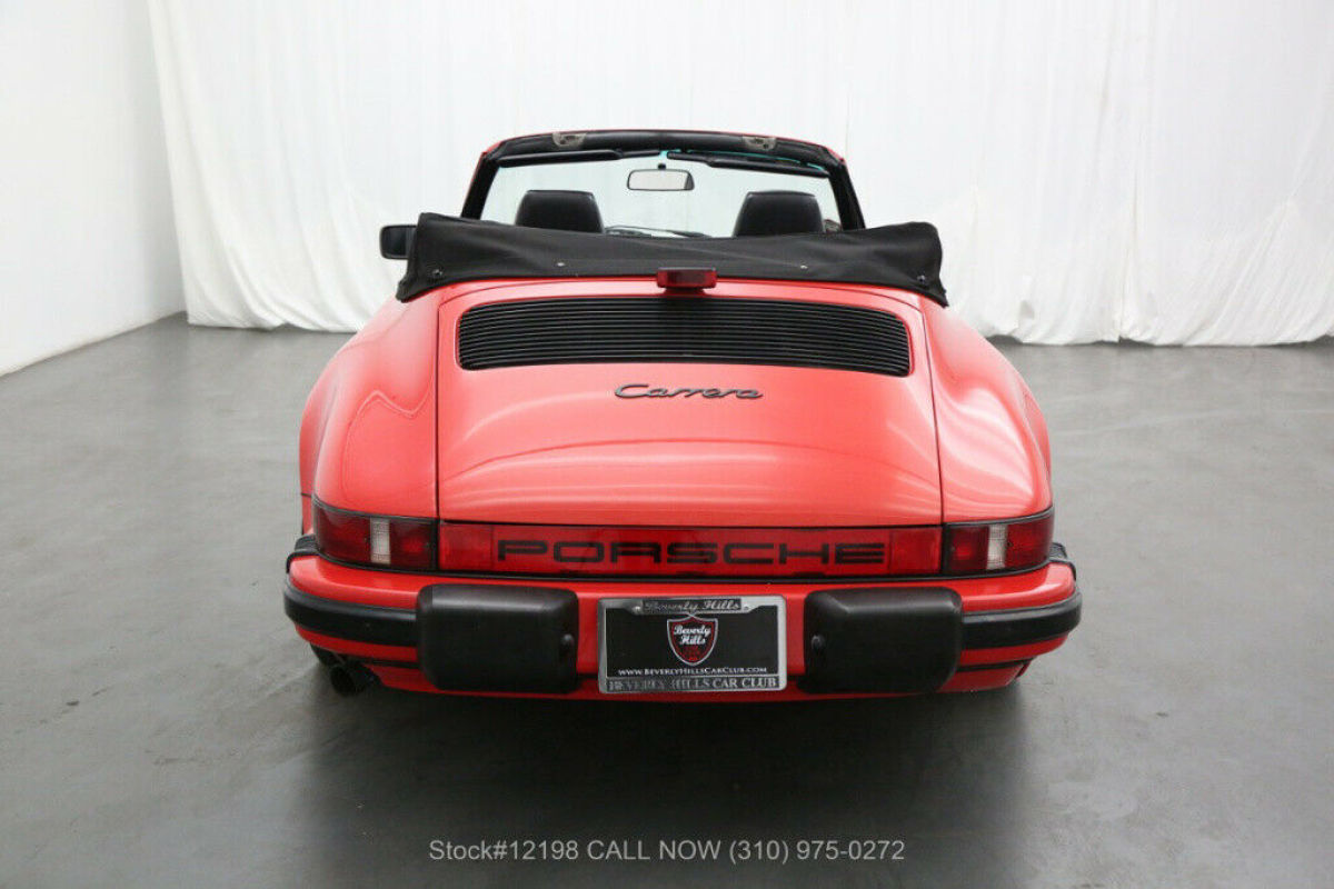 1986 Porsche Carrera Cabriolet - photo 6