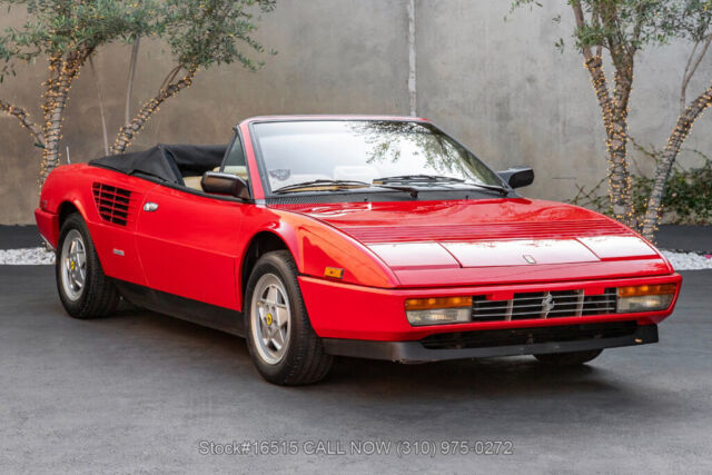 1986 Cabriolet Used Manual 1986 Ferrari Mondial Cabriolet