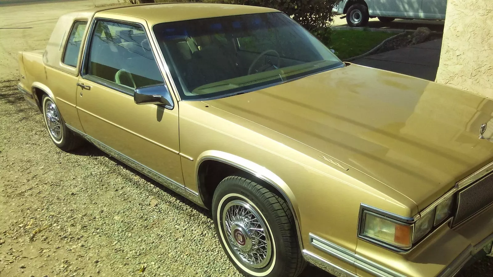1986 Cadillac DeVille Coupe Brown BASE 1986 Cadillac DeVille BASE