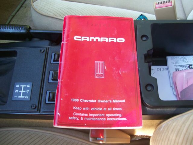 1986 Chevrolet Camaro Z28 - photo 11