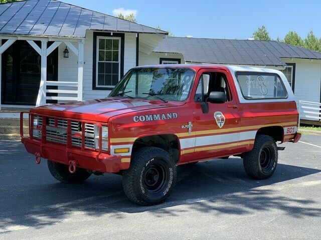 1986 Chevrolet Blazer Diesel 4x4 Removable Rear Top 1986 Chevrolet Blazer