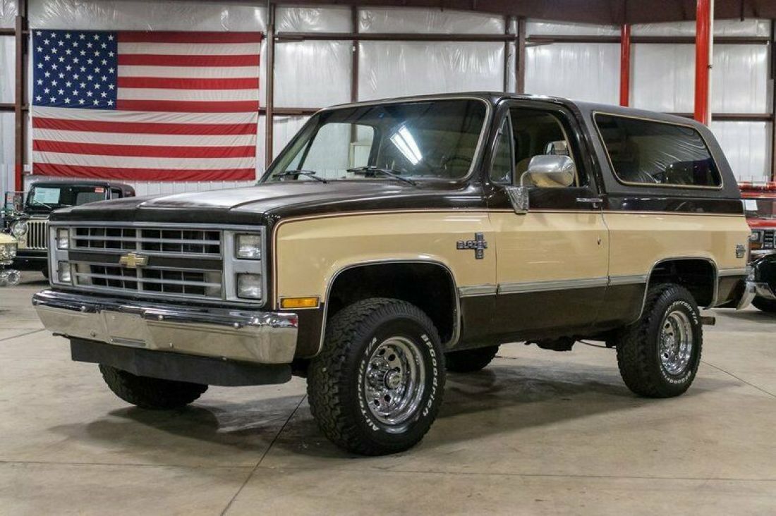 1986 Chevrolet Blazer K5 Silverado 75000 Miles Indian Bronze Metallic SUV 5.0L V 1986 Chevrolet Blazer K5 Silverado