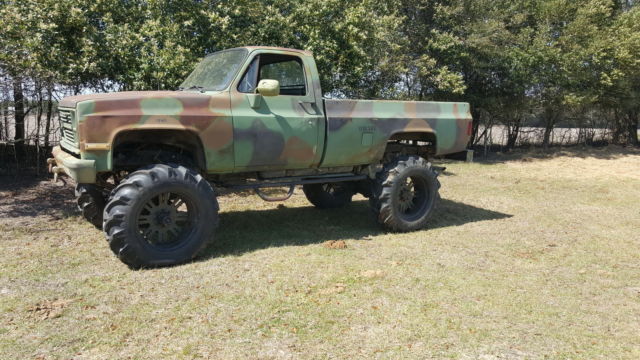 1986 CHEVROLET C 10 C 20 k 10 K 20 M1008 MILITARY PICK UP 1986 Chevrolet C-10