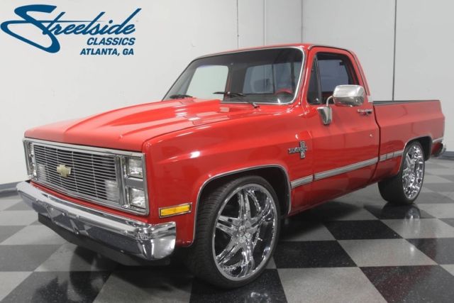 1986 Chevrolet C10 711 Miles Red Pickup Truck 383 Stroker V8 Automatic 1986 Chevrolet C-10 --