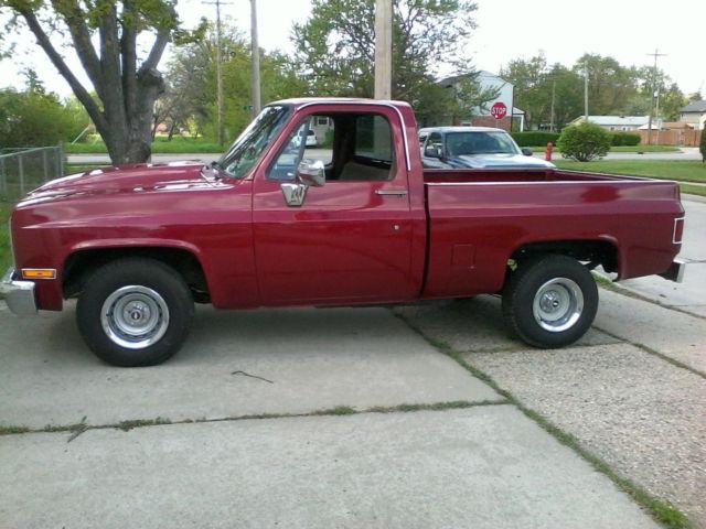 1986 chevrolet C10 shortbed pickup truck 1986 Chevrolet C-10