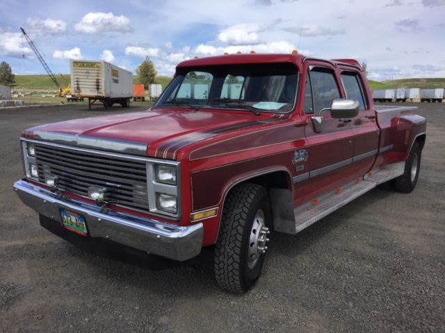 1986 Chevrolet C/K Pickup 3500 Base Crew Cab Pickup 4-Door - photo 2