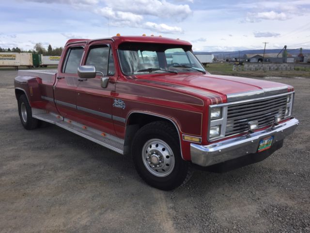 1986 Chevrolet C/K Pickup 3500 Base Crew Cab Pickup 4-Door - photo 4