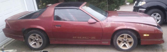 1986 CHEVROLET CAMARO IROC Z28 305 TPI Marooon ALL ORIGINAL!! 1986 Chevrolet Camaro Z28