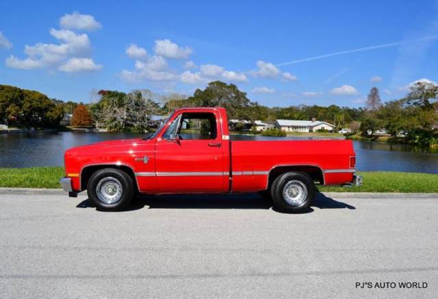 1986 Chevrolet C/K 10 Series C10 2dr Standard Cab LB 69,950 Miles Red Pickup Tru 1986 Chevrolet Other Pickups C10 2dr Standard Cab LB
