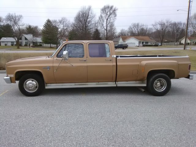1986 Chevrolet C/K Pickup 3500 Silverado C3500 Crew Cab Dually Camper special 73 1986 Chevrolet C/K Pickup 3500 Silverado C3500 Crew Cab Dually