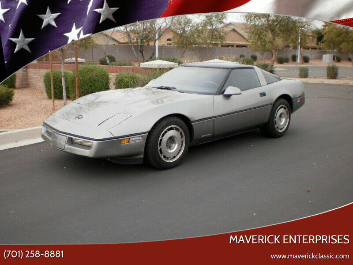 1986 Chevrolet Corvette 5.7L V8 Tune-Port Injection Arizona car! AC Targa Top 1986 Chevrolet Corvette Base 2dr Hatchback