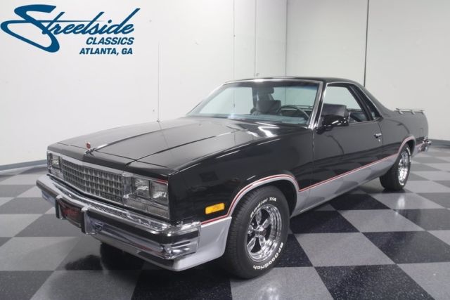 1986 Chevrolet El Camino SS 27667 Miles Black Pickup Truck 5.0L HO V8 4 Speed Au 1986 Chevrolet El Camino SS