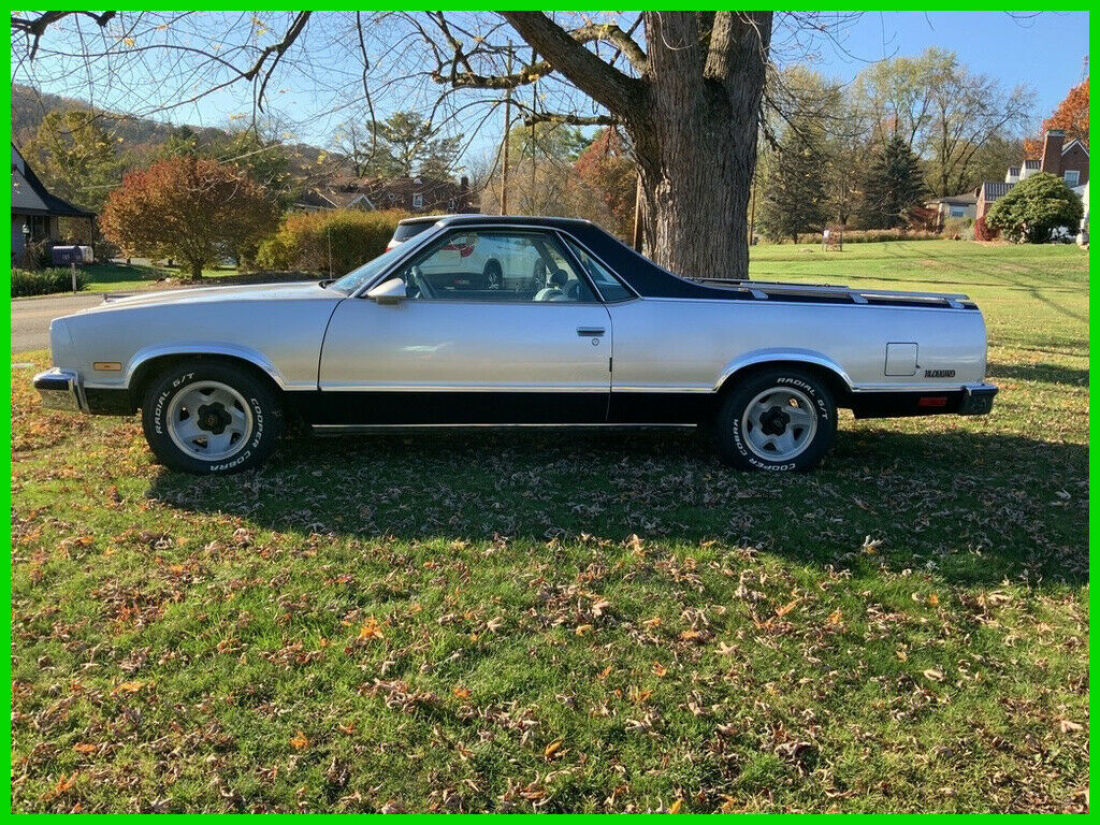 1986 Chevrolet El Camino SS V8 80,000 Mi Auto Rebuilt New Cooper Tires Steel RWD 1986 Chevrolet El Camino SS