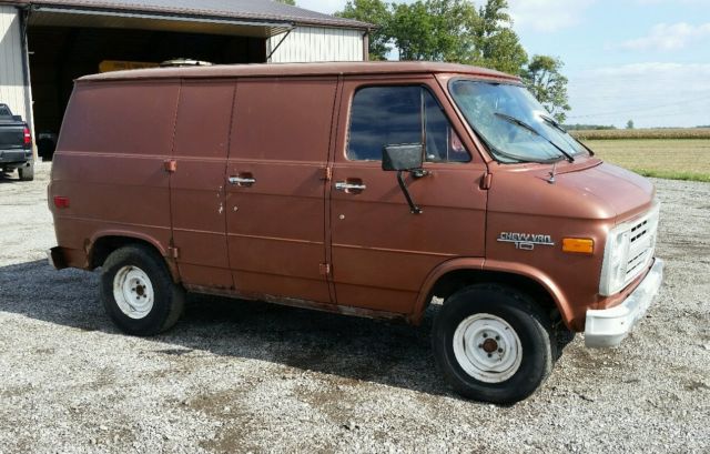 1986 Chevrolet G20 Van G10 G20 G30 Manual Short - photo 2