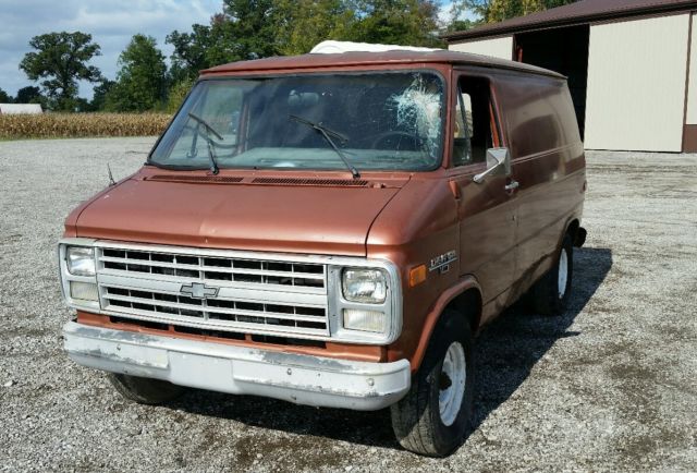 1986 Chevrolet G20 Van G10 G20 G30 Manual Short - photo 3