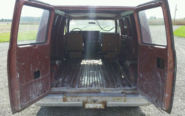 1986 Chevrolet G20 Van G10 G20 G30 Manual Short - photo 6