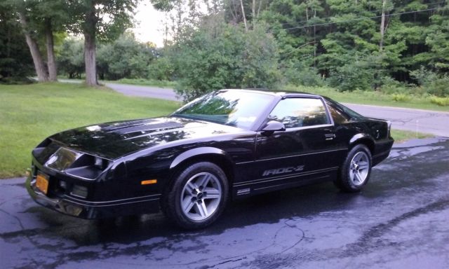 1986 Chevrolet Iroc z Camaro with only 10,131 original miles 1986 Chevrolet Camaro IROC Z