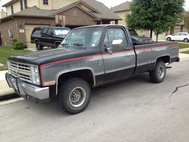 1986 Chevrolet K10 4X4 Silverado Regular Cab LWB - Original 1986 Chevrolet C/K Pickup 1500 Silverado