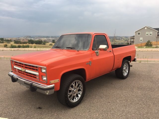 1986 Chevrolet K10 Short Bed 4x4 Square Body Truck 1986 Chevrolet Other Pickups