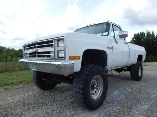 1986 Chevrolet K30, 454 Big Block V-8, 4-Speed, Lifted, 4x4 1986 Chevrolet C/K Pickup 3500 Custom Deluxe