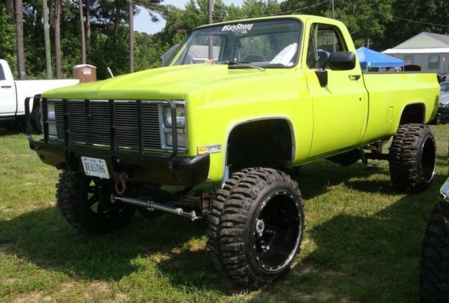 1986 Chevrolet K30 4x4 Lifted on 22x14s and 35 Boggers Clean No Reserve 1986 Chevrolet C/K Pickup 3500