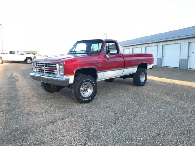 1986 Chevrolet K30 Silverado SRW 4x4 1986 Chevrolet Silverado 3500 Silverado