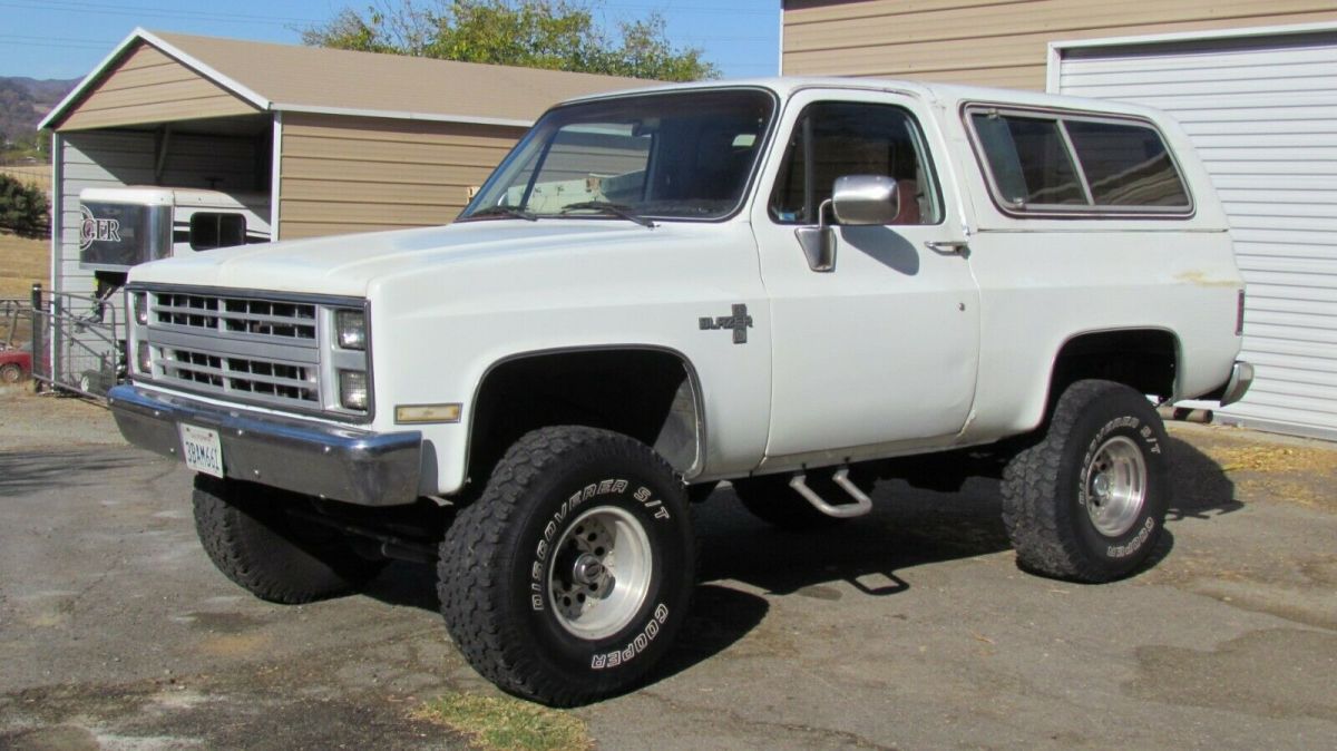 1986 Chevrolet K5 Blazer 4X4 Silverado Edition 1986 Chevrolet Blazer