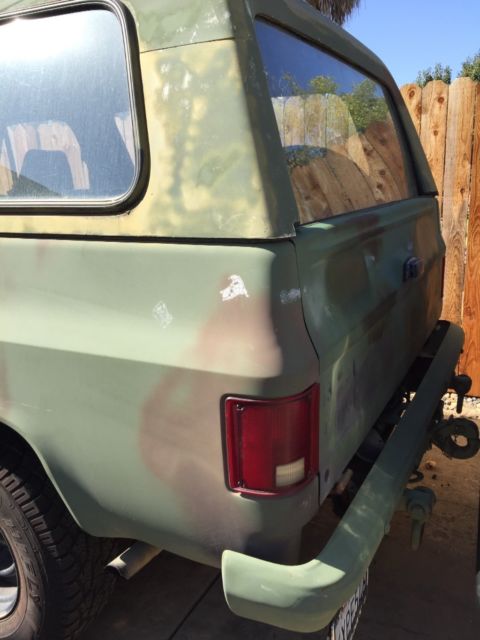 1986 Chevrolet Blazer US Army Specs - photo 5
