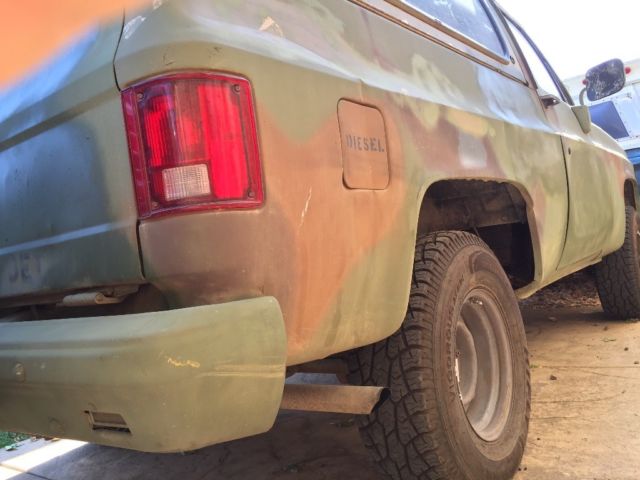 1986 Chevrolet Blazer US Army Specs - photo 7