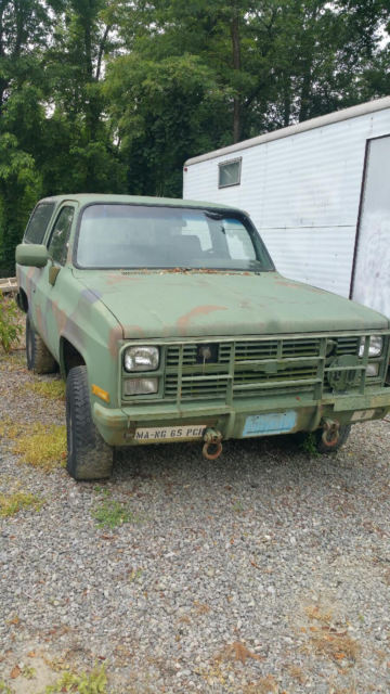 1986 Chevrolet Blazer Military