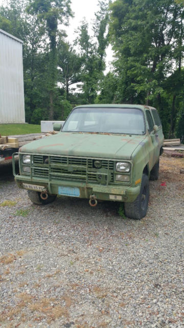 1986 Chevrolet Blazer Military - photo 2
