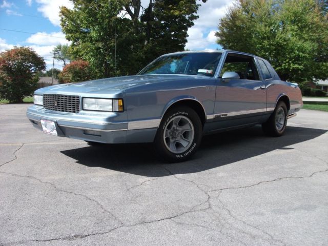 1986 Chevrolet Monte Carlo Luxury Sport Ram Jet 350 1986 Chevrolet Monte Carlo Luxury Sport