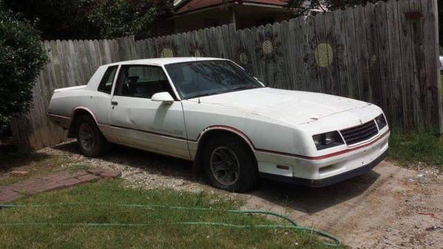 1986 Chevrolet Monte Carlo SS 305ci high output 1986 Chevrolet Monte Carlo SS