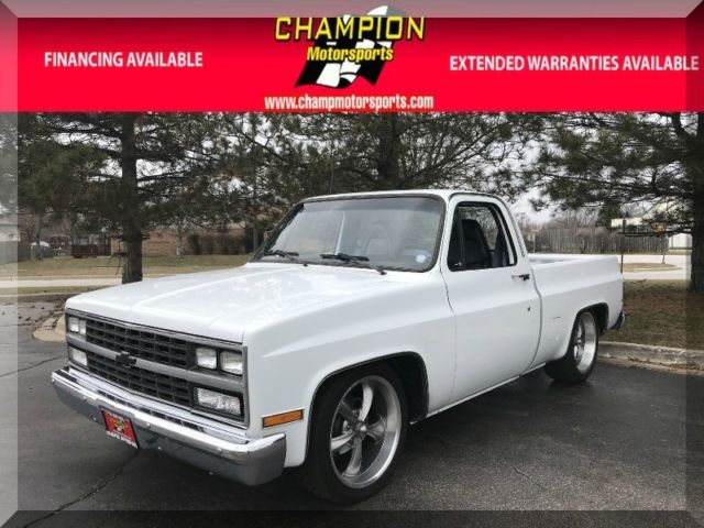 1986 Chevrolet Silverado 1500 Short Bed Fleetside 37617 Miles Arctic white Picku 1986 Chevrolet Silverado 1500 Short Bed Fleetside