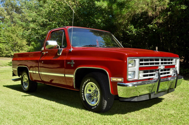 1986 Chevrolet Silverado Short Bed 2wd Absolutely Beautiful and Always Pampered. 1986 Chevrolet Silverado 1500