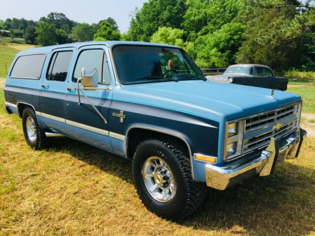 1986 CHEVROLET SUBURBAN 25003/4 TON 454 7.4 BIG BLOCK SURVIVOR ORIGINAL PAINT 1986 Chevrolet Suburban