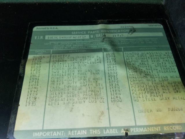 1986 Chevrolet Silverado 1500 - photo 5