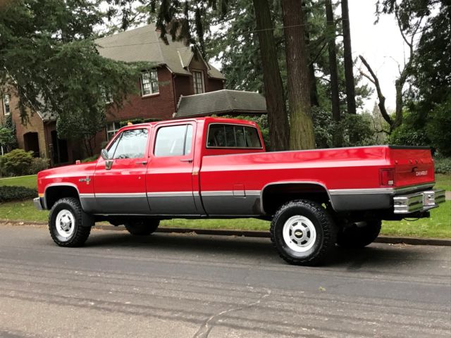 1986 Chevrolet C/K Pickup 3500 Sottsdale 3x3 Crew Cab - photo 3